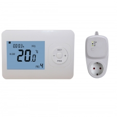 Wireless Electric Heater Thermostat with 16A Plug Receiver