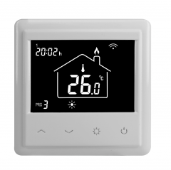 Zigbee 2.4Ghz Electric Heating Thermostat 16A Output