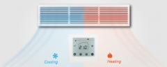 2 Pipes 4 Pipes Fan Coil Thermostat Modbus Bacnet WiFi Enabled