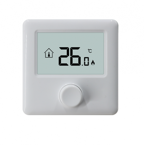 Unprogrammable Simple Boiler Heating Thermostat White Backlight