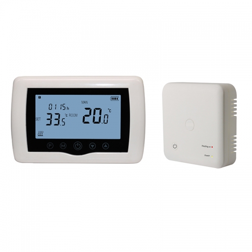 Programmable Wireless Thermostat for Boiler Heating