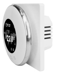 230V Floor Heating WiFi Round 16A Thermostat with external Sensor