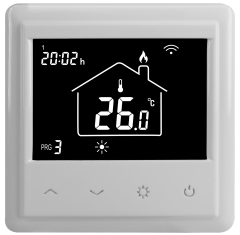 Touch Button Underfloor Heating Room Thermostat Programmable