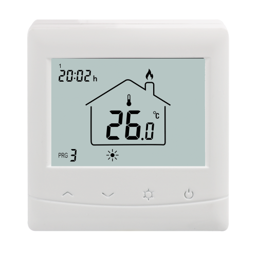 Square Programmable Digital Underfloor Heating Controls Thermostat