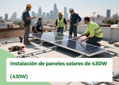 Sistema Generación de Panel Solar 5KW