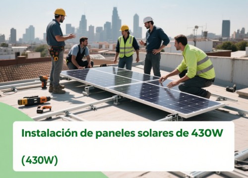 Sistema Generación de Panel Solar 5KW
