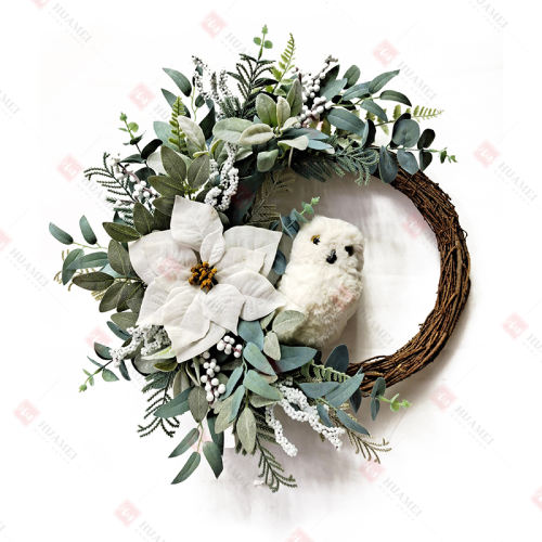 Simulation Green Plant Floral Wreath Christmas