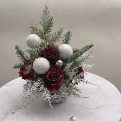 Christmas Snowflake Rose