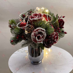 Christmas Snowflake Rose