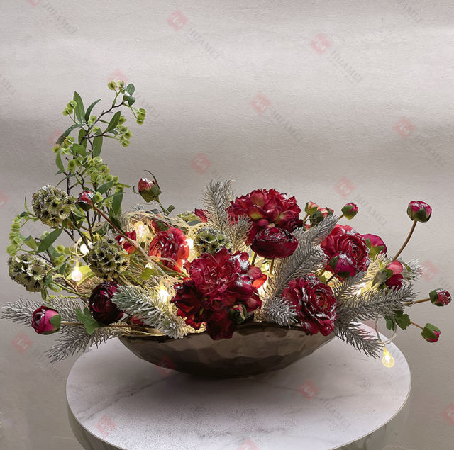 Christmas Snowflake Peony