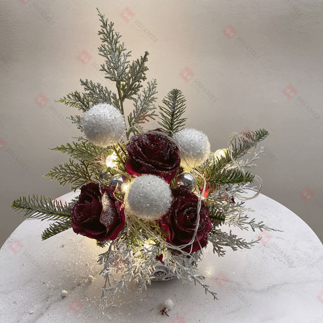 Christmas Snowflake Rose