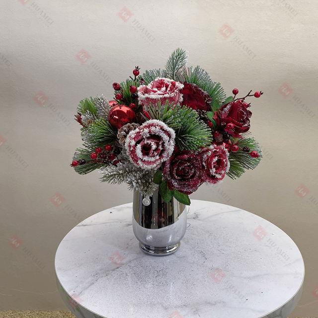 Christmas Snowflake Rose