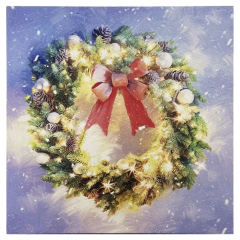 Stunning Christmas Flower Painting
