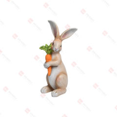 RESIN BUNNY WITH CARROT