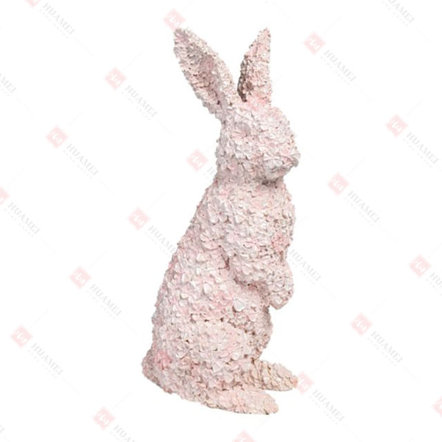 RESIN MILLE FIORI
STANDING RABBIT