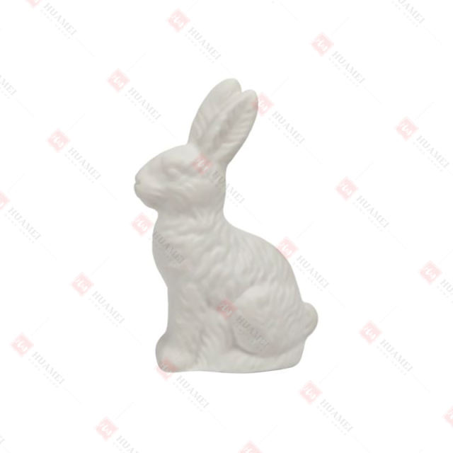 RESIN MINI CHOCOLATE BUNNY TABLE DECO