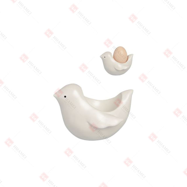 DOLOMITE BIRD EGG CUP