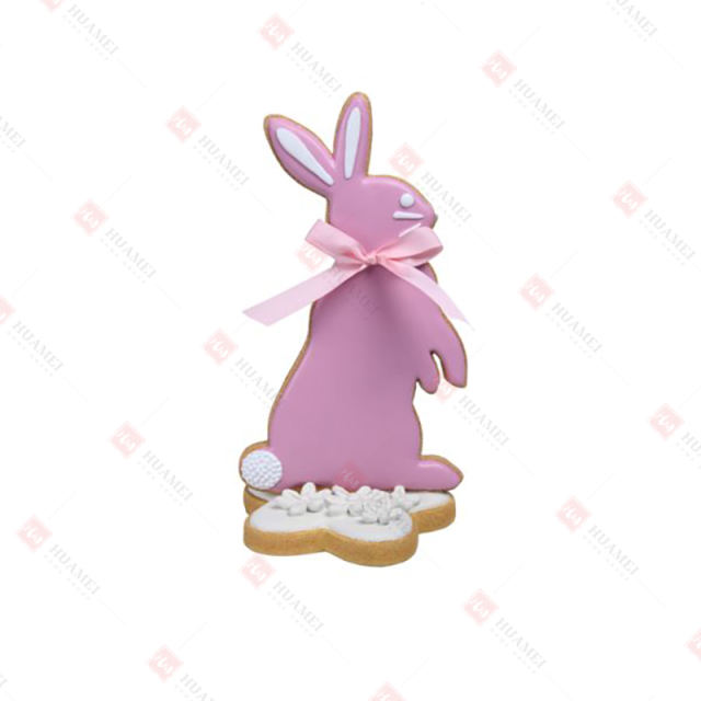 RESIN STANDING BUNNY
W/ BOW SUGAR COOKIE TABLE DECO