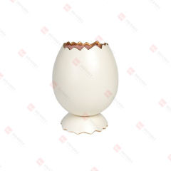 DOLOMITE EGG SHAPE VASE