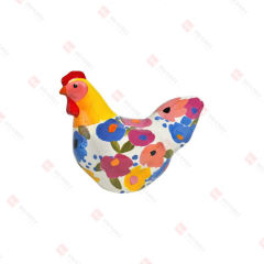 DOLOMITE CHICKEN WITH FLOWER DECAL SHIRT