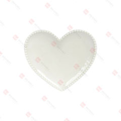 PORCELAIN SIMPLE
HEART PLATE