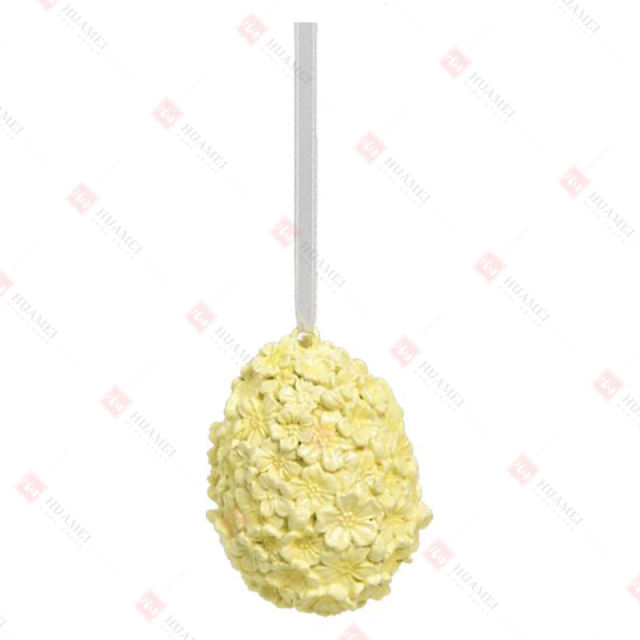 RESIN EGG ORNAMENT