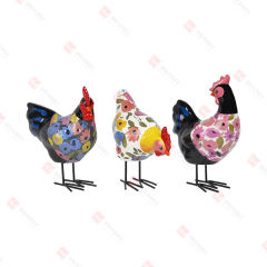 3 ASST, DOLOMITE CHICKEN 
WITH FLOWER DECAL SHIRTS