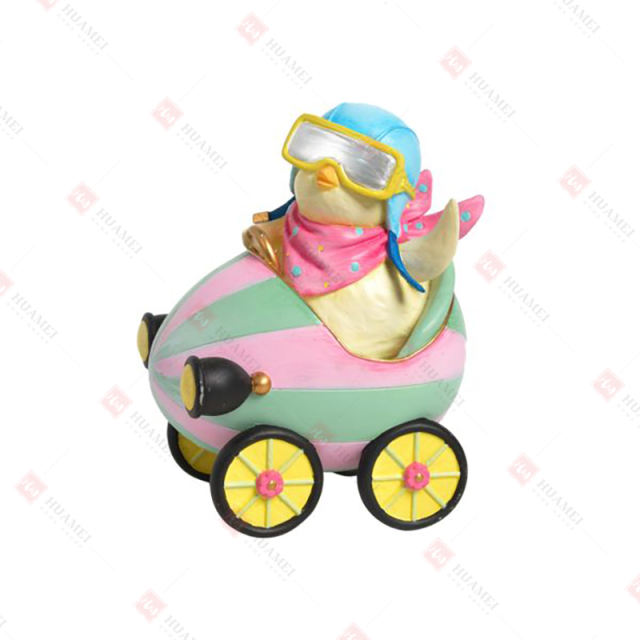 RESIN RACING CHICK
