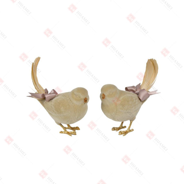 2ASST, RESIN STANDING BIRD