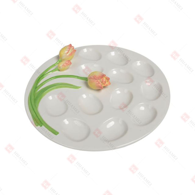 DOLOMITE TULIP PLATE