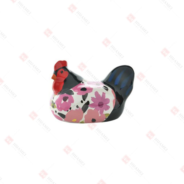 DOLOMITE CHICKEN WITH FLOWER DECAL SHIRT