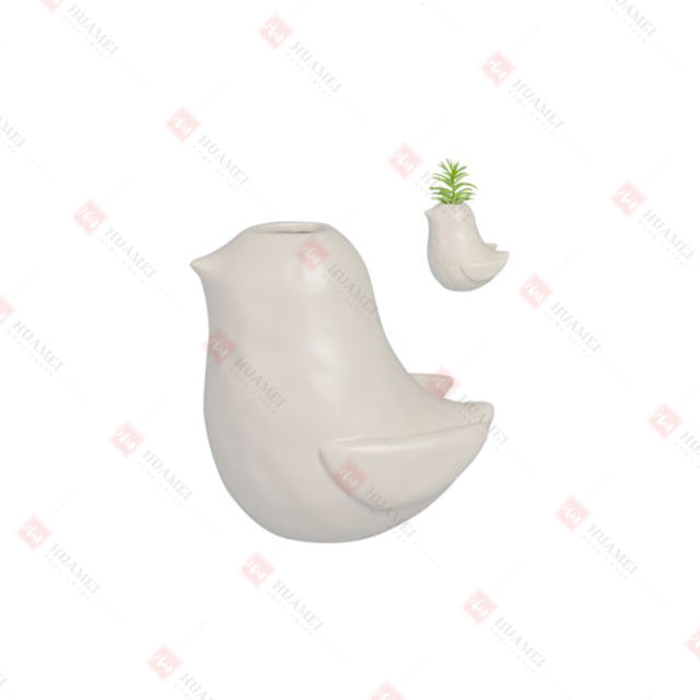 DOLOMITE BIRD VASE