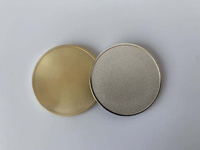 Brass Metal Blank Coin for Engraving Blank Engraving Coin, Round, Brass Challenge Coins, 20pcs/box, 50pcs/box