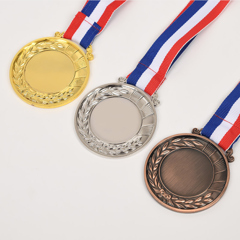 Blank Metal Sports Medal Copper Metal Blank Medal