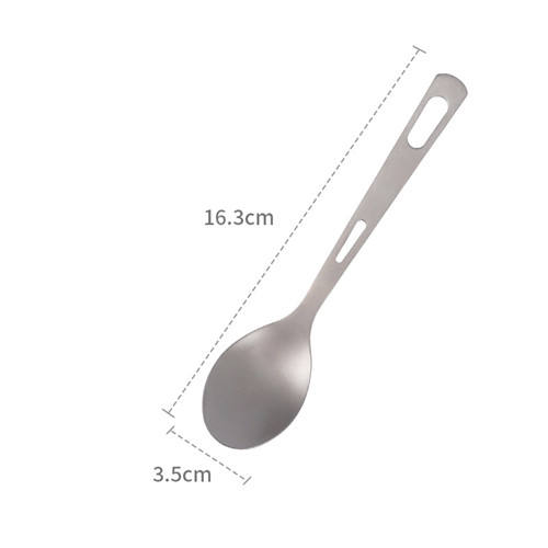 Pure Titanium Fork Spoon Knife Portable Cutlery Outdoor Cutlery Set