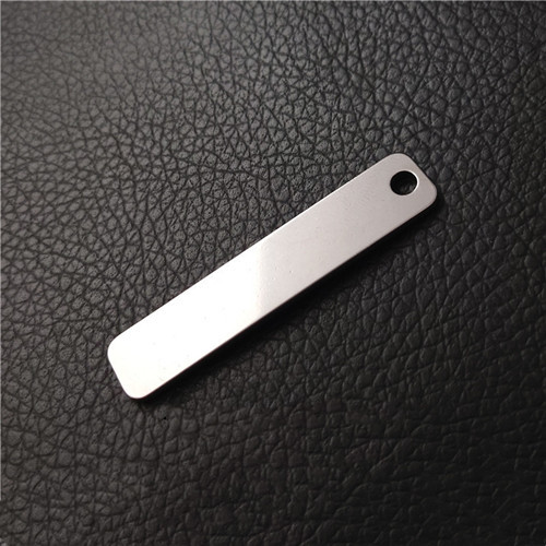 Stainless Steel keychain laser engraving blank, silver keychain