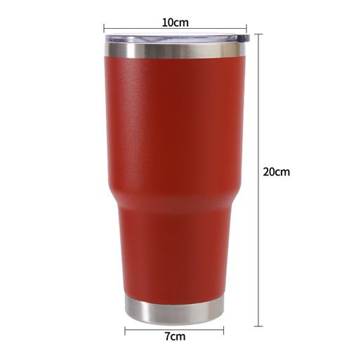 30oz Tumbler with Lid, Stainless Steel Vacuum Insulated Double Wall Travel Tumbler Thermal Cup