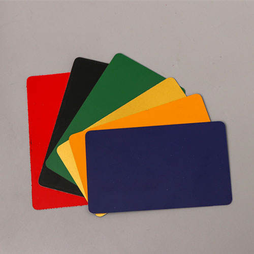 Smart Choice Material - Blank Metal Card for Laser Engrave Stainless Steel Aluminum 100pcs/Box