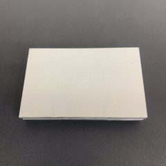 Pure Aluminum Metal Card For Laser Engrave Test, 86*54*0.2mm, 100pcs