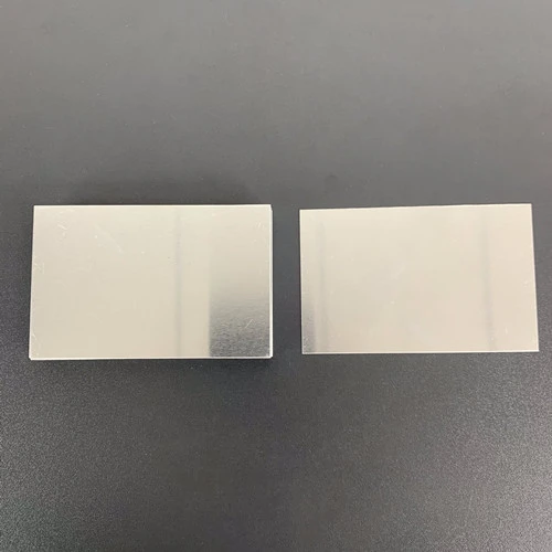 Pure Aluminum Metal Card For Laser Engrave Test, 86*54*0.2mm, 100pcs