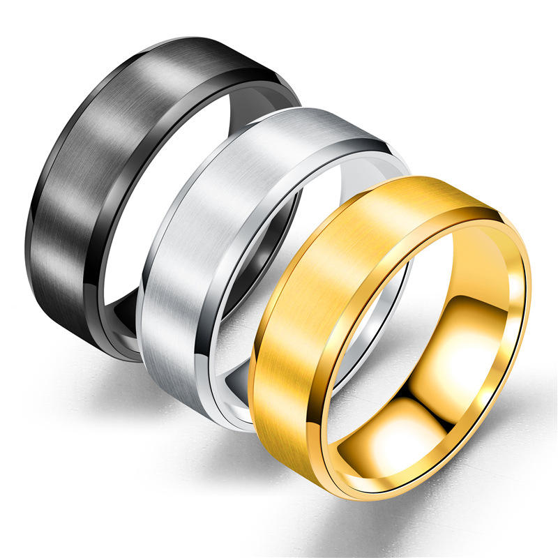 Smart Choice Material - Stainless Steel Ring for Laser Engraved Custom