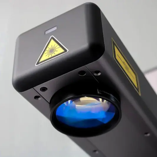 EM-Smart One® 20W Fiber Laser Marking Machine Portable Desktop Laser for Metal, Sliver, Gold, Plastic, Leather, Slate, Coated Wood etc, with Laser Safety Glasses. Support EZCAD & Lightburn.