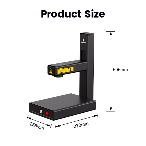 EM-Smart Pro - New Arrival 20W Fiber Laser with Auto-Focus Function, More Efficient and Easier to Use.