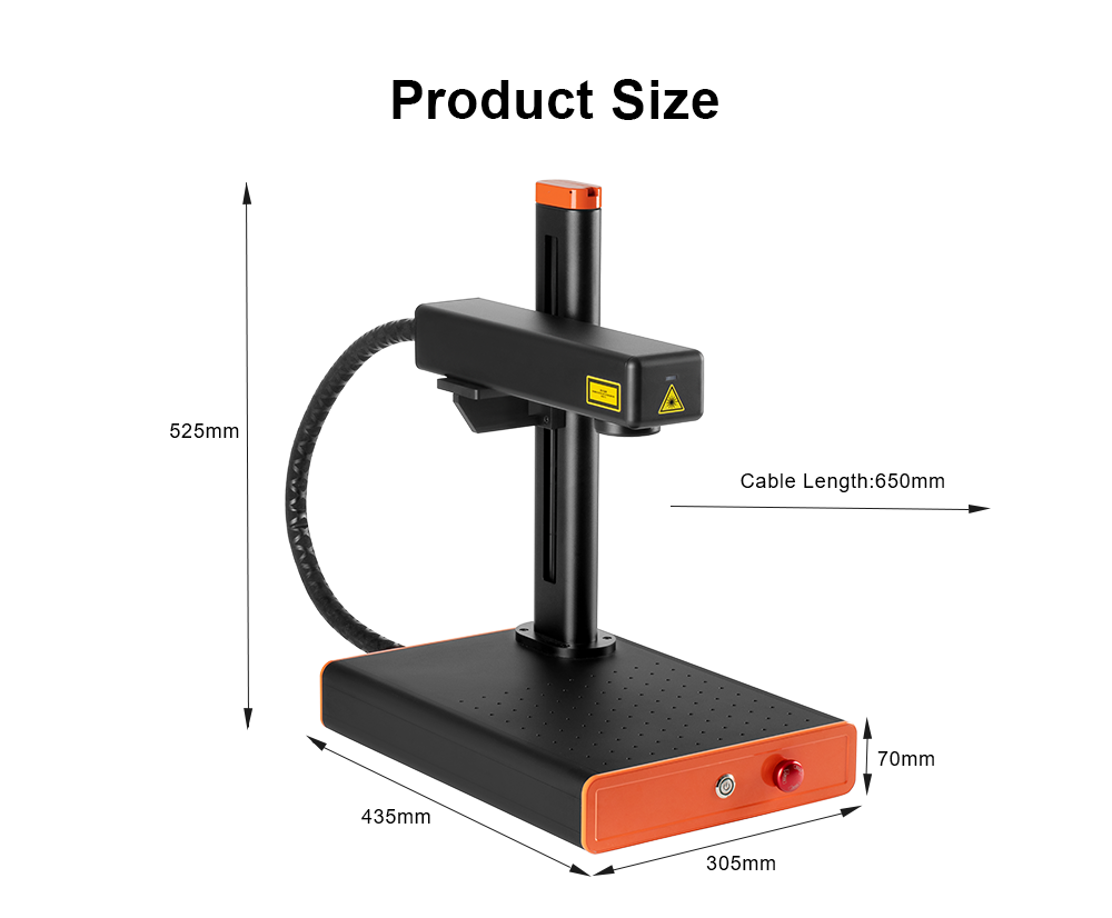 EM-Smart Basic 1(R)/ 2(R) - 20/25W Compact Fiber Laser Engraving