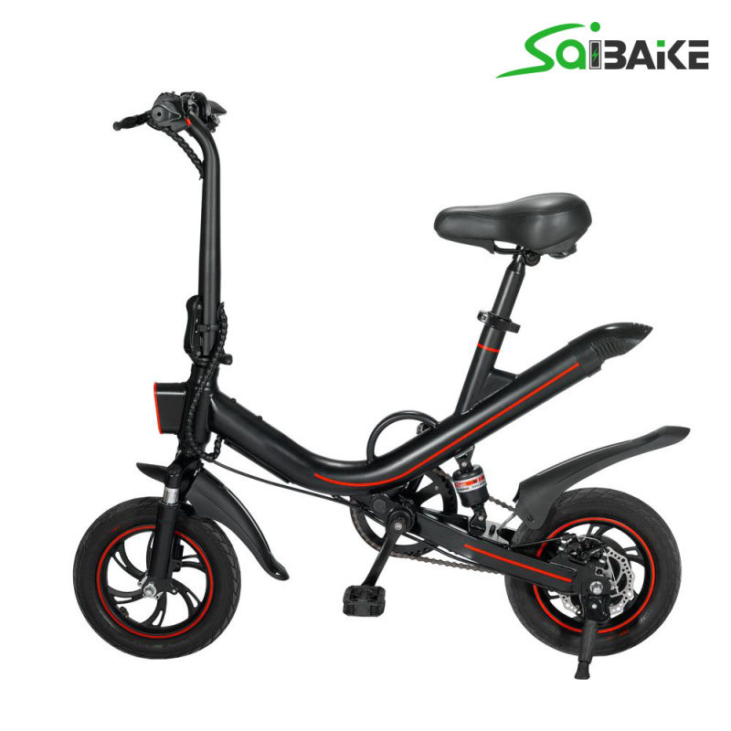 SA-V1 E-bike 12" Folding Electric Bike,350W Motor Max Speed 25km/h Ebike for Adults and Teenagers with 36V 7.5Ah Lithium-Ion Battery