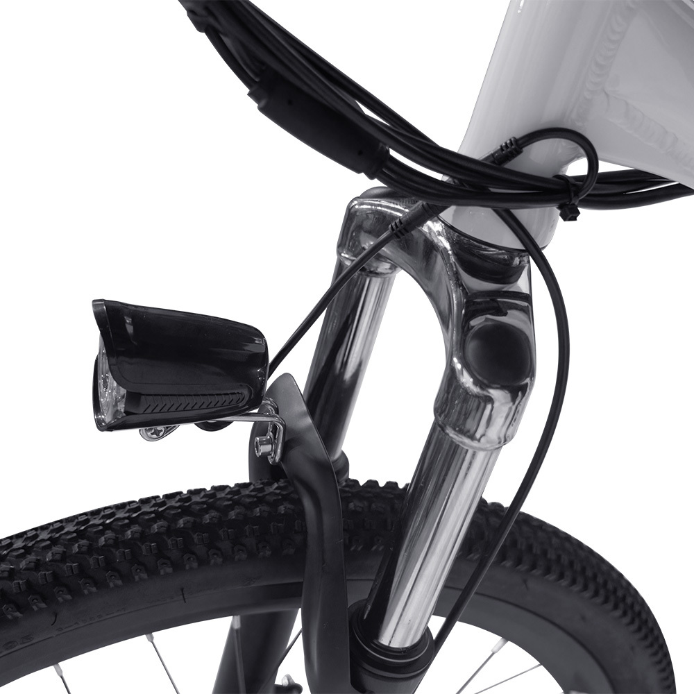 C0626 Electric Bike 250W Electric City Cruiser Bicycle-Up to 40 Miles-36v 12.5ah Removable Battery, 6-Speed and Dual Shock Absorption, 26" Electric Commuter Bike for Adults