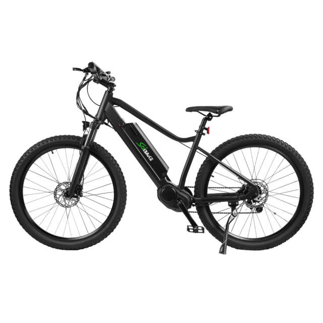SK03 Electric Mountain Bicycle 27.5 Inch 2.8 Tire Electric Bicycle With 500W Mid Drive Motor,Removable 48V 12AH Lithium-Ion Battery,7-Speed/US stock/3-5working days arrive
