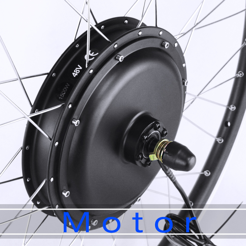 E Bike 48V 1500W 700C Rear Hub Motor Wheel LCD3 Electric Bike Conversion Kits