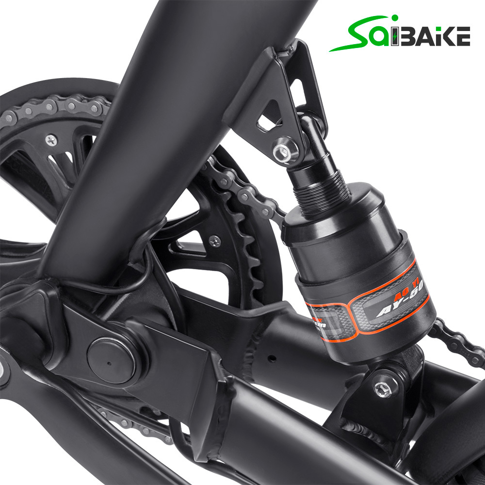 Saibaike DYU-V1 E-bike 12" Folding Electric Bike 250W Motor Max Speed 25km/h Ebike for Adults and Teenagers with 36V 10Ah Lithium-Ion Battery