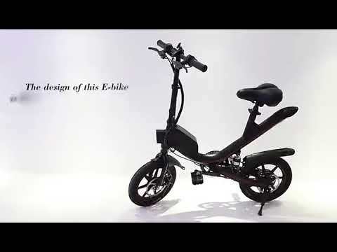 Saibaike V5 Mini e-Bike 14" Folding Electric Bike 48V 400W Motor Mini Bicycle for Adults and Teenagers